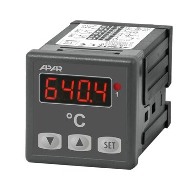 Regulator temperatury, 24-230 V AC/DC, wyjście SSR, AR601